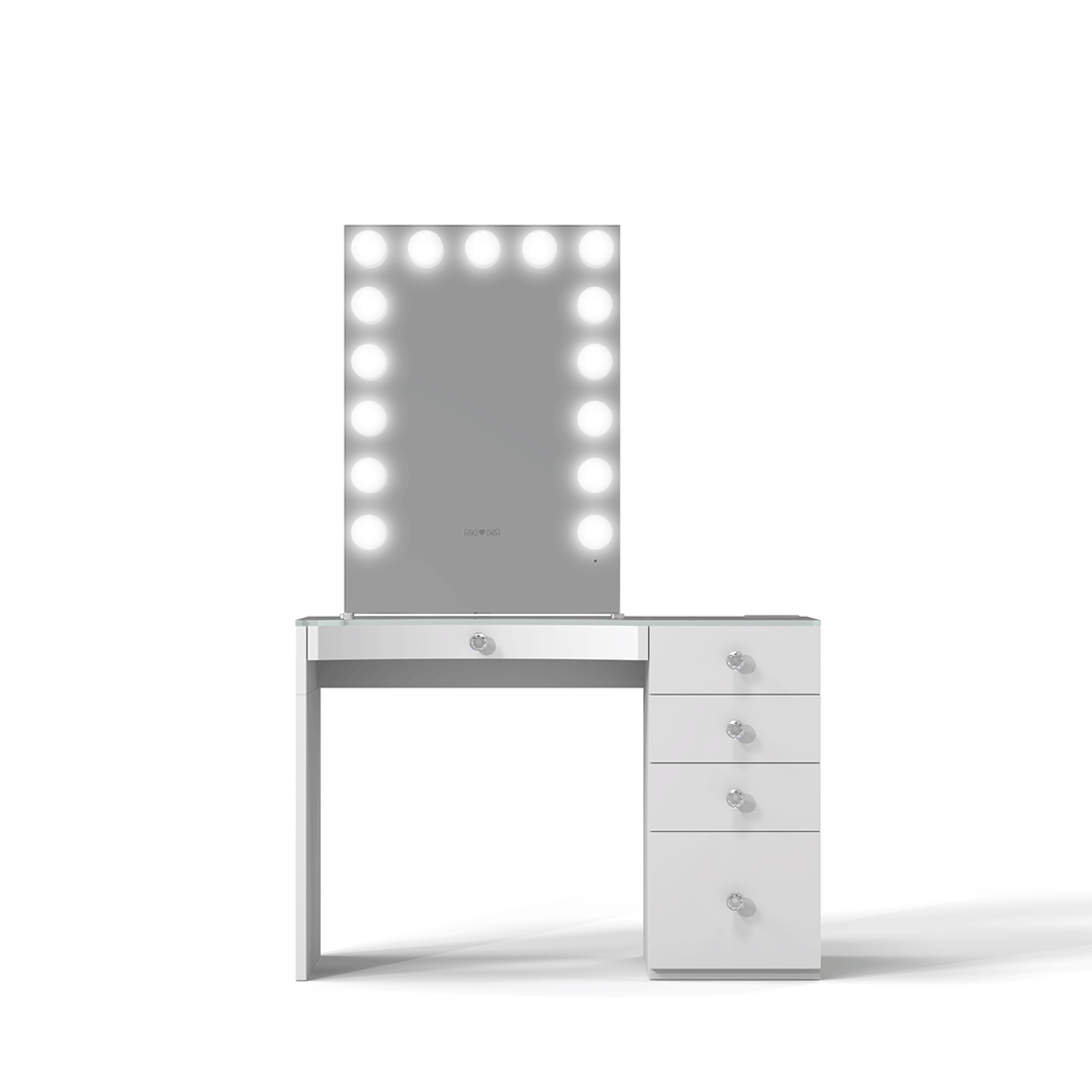 RIKI Hollywood Mirror & Power Vanity Bundle