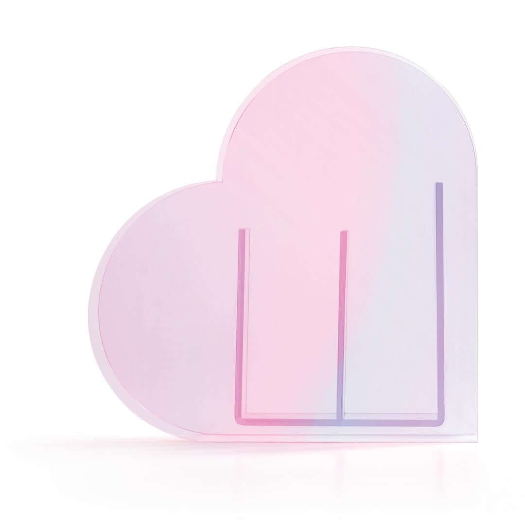 RIKI Heart Vase - RIKI LOVES RIKI PINK / SMALL RIKI LOVES RIKI ACCESSORIES RIKI Heart Vase