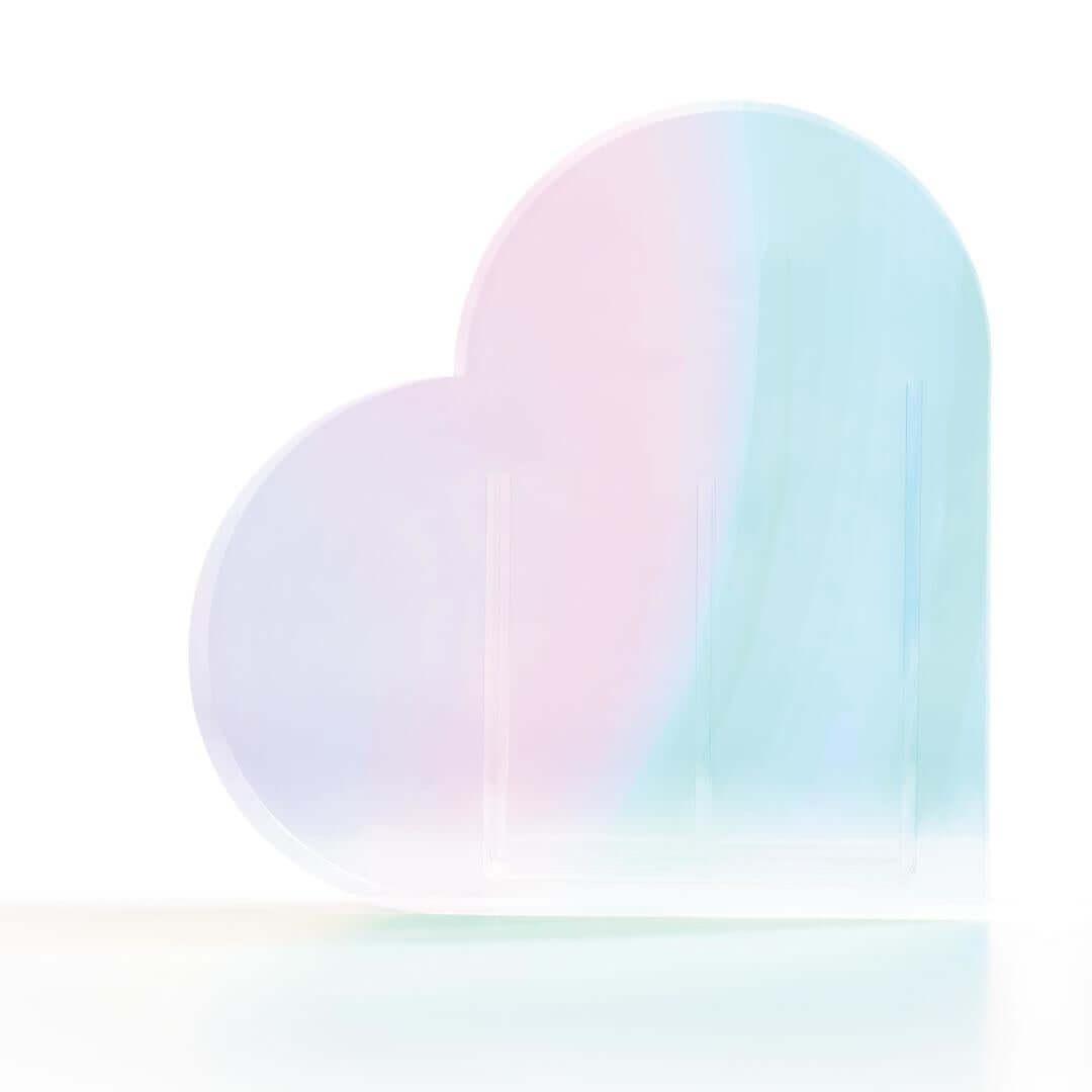 RIKI Heart Vase - RIKI LOVES RIKI IRIDESCENT / SMALL RIKI LOVES RIKI ACCESSORIES RIKI Heart Vase