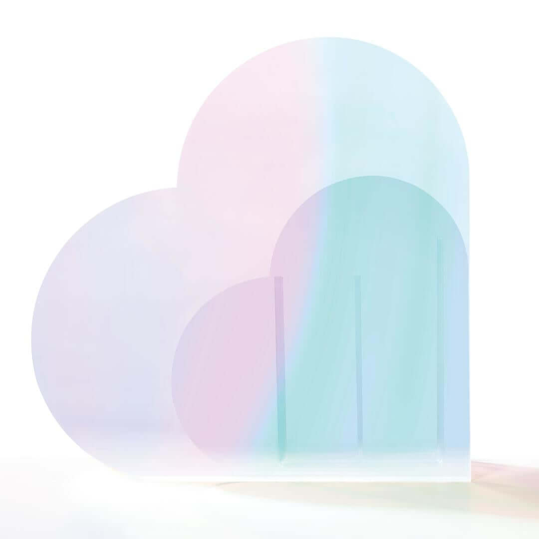 RIKI Heart Vase - RIKI LOVES RIKI IRIDESCENT / LARGE RIKI LOVES RIKI ACCESSORIES RIKI Heart Vase