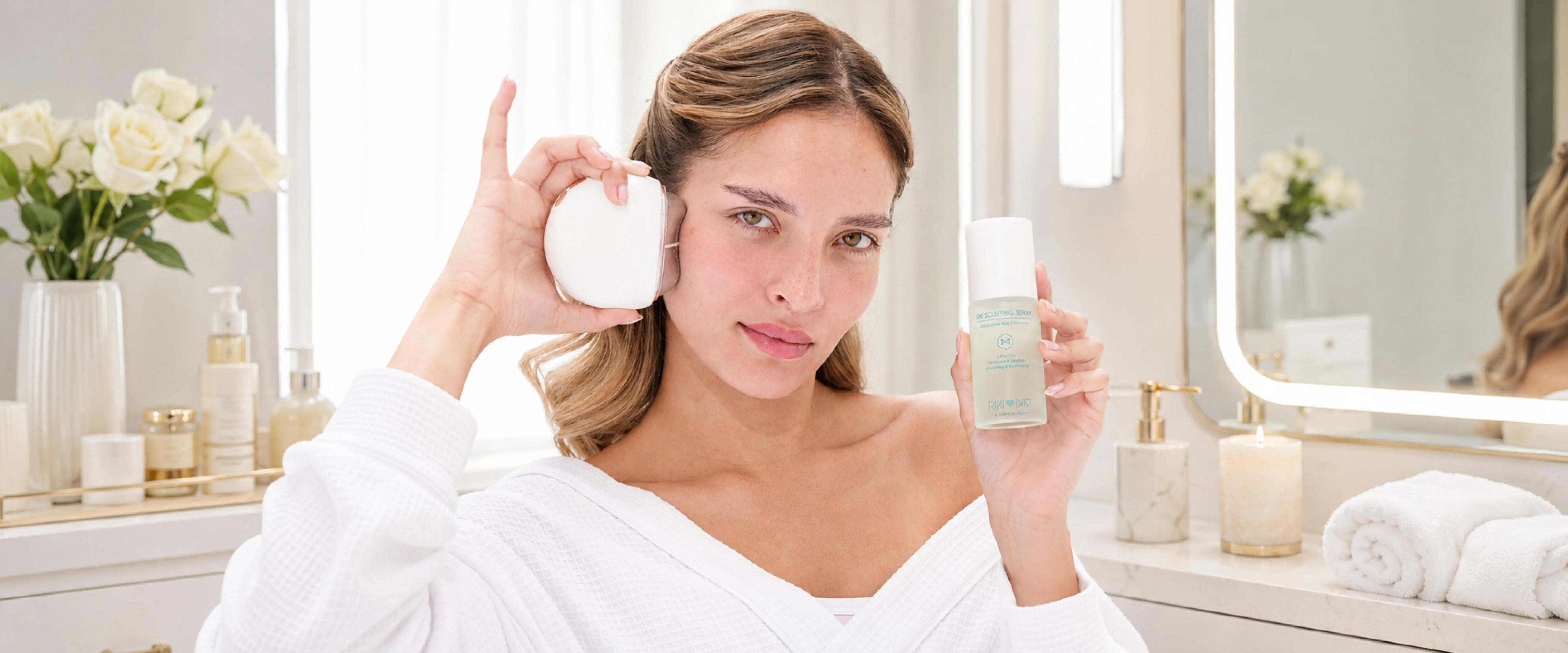 What Serum Should You Use With an EMS or Microcurrent Facial Device?