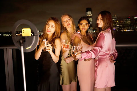 Riki Glamcor lighted vanity mirror for back-to-school makeup routines