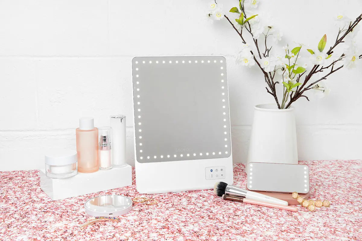 RIKI lighted makeup mirrors