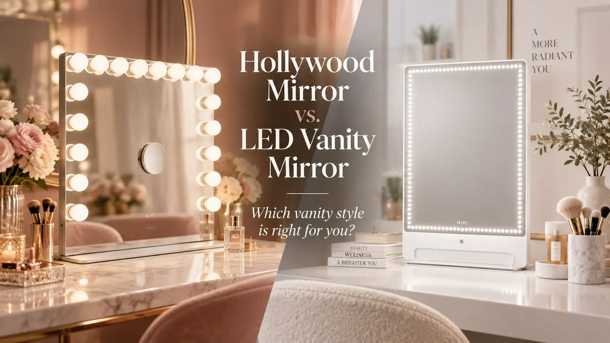Hollywood Mirror vs. LED Vanity Mirror: Which Is Right for Your Vanity?