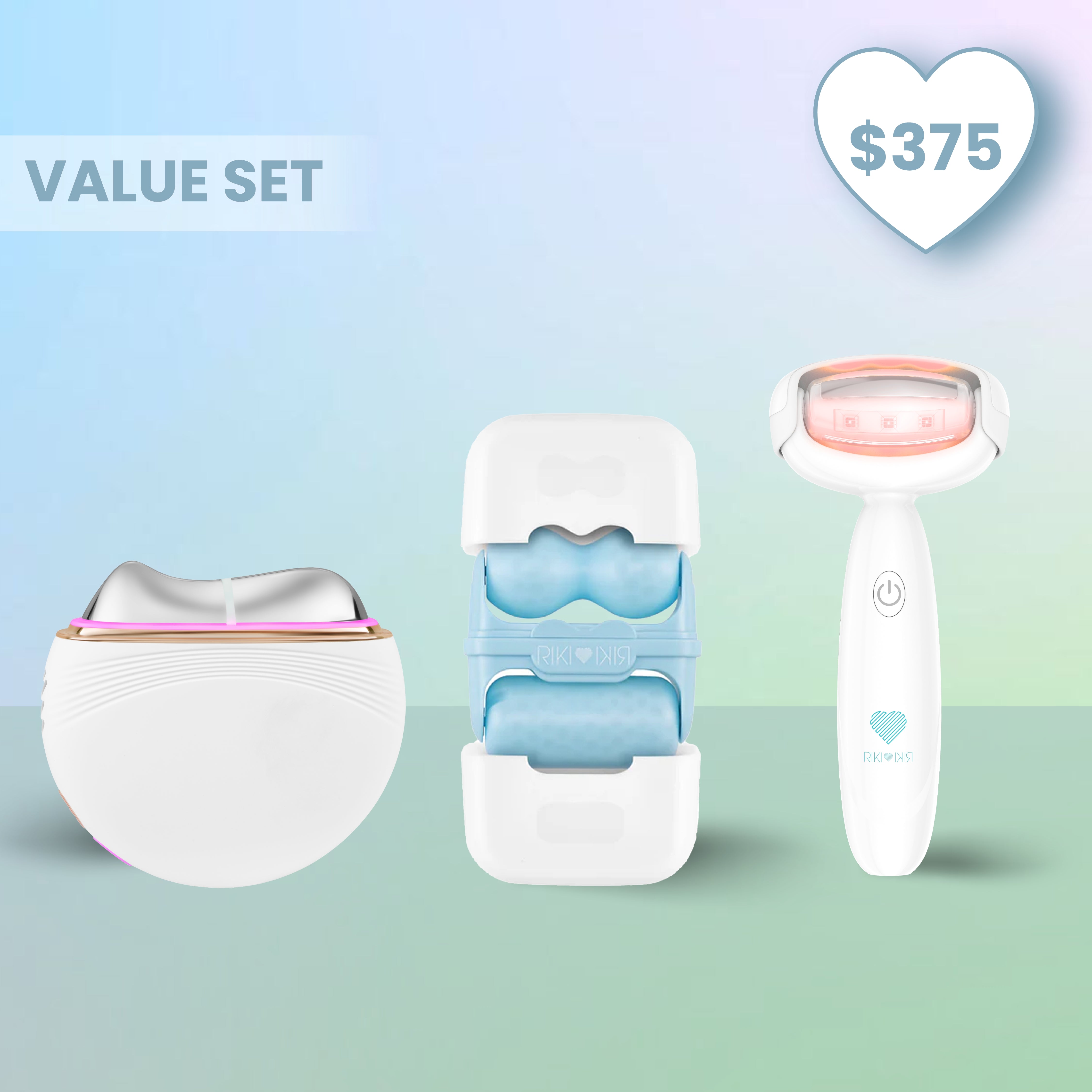 RIKI Sculptress & High Roller & Ice Roller Value Set | International Warehouse