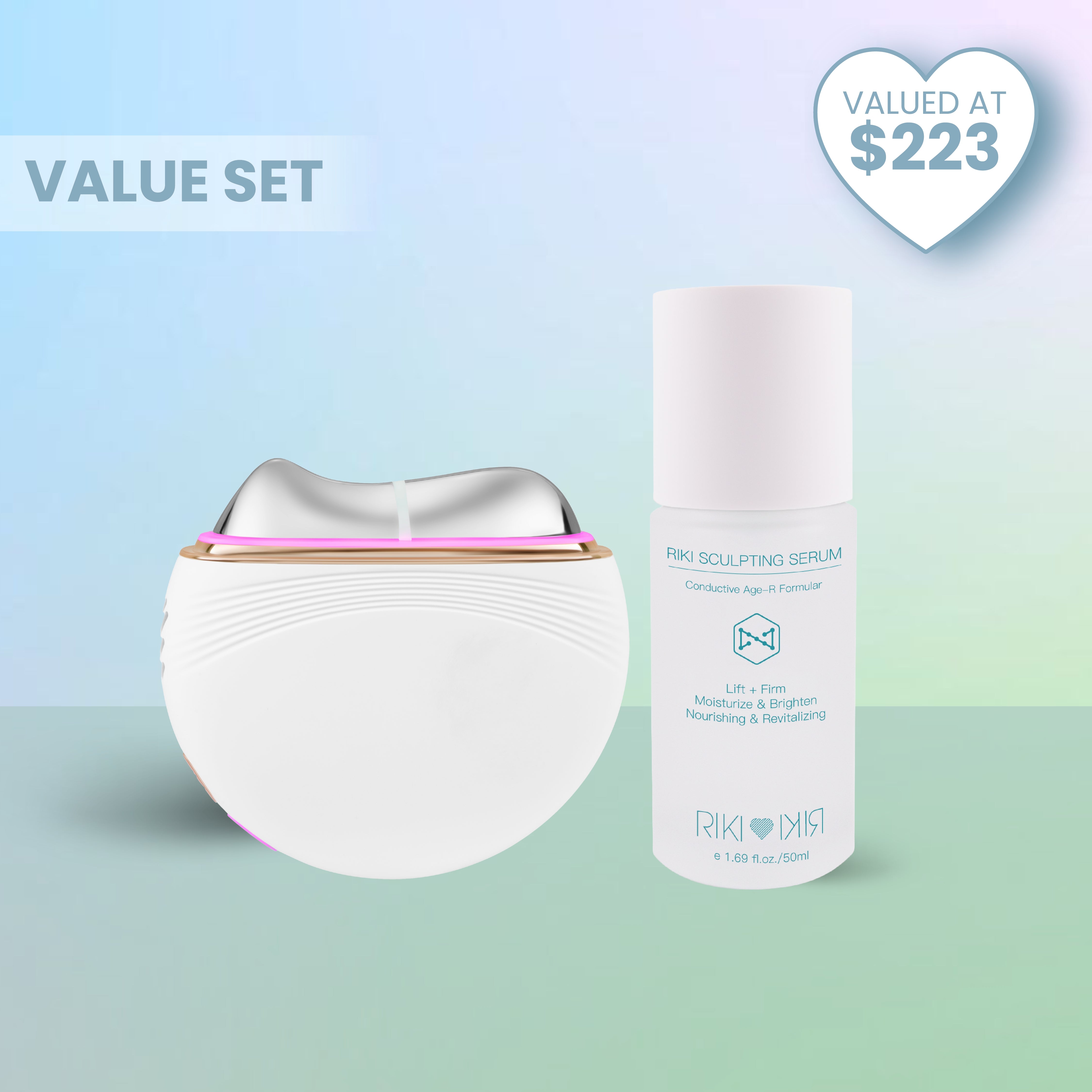 RIKI Sculptress & RIKI Sculpting Serum Value Set