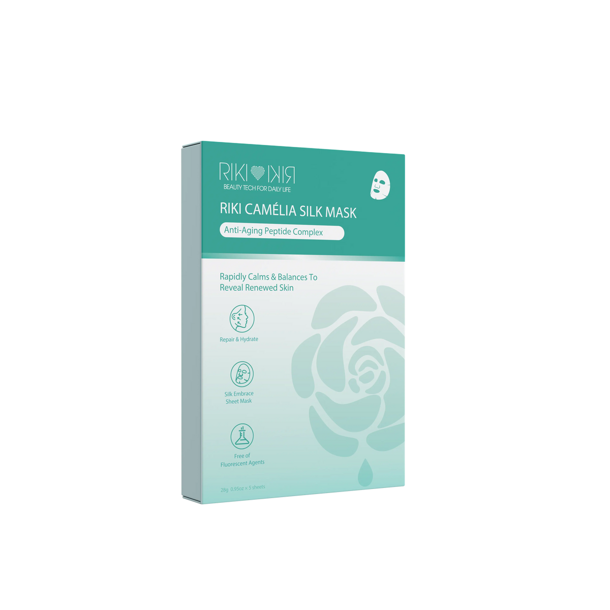 RIKI Camélia Anti-aging Peptide Silk Mask RIKI LOVES RIKI