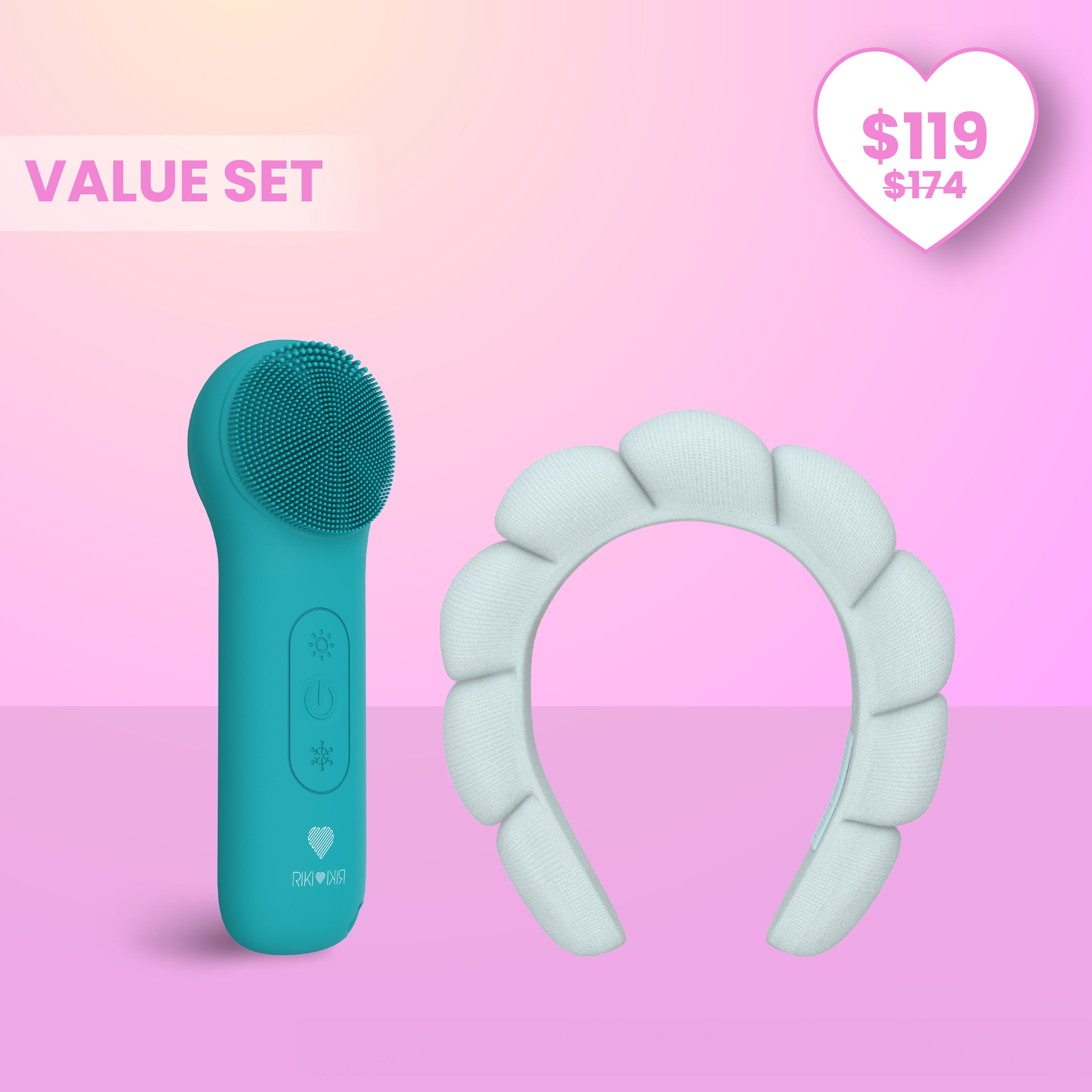 RIKI Radiant & Bubble Headband Value Set | International Warehouse
