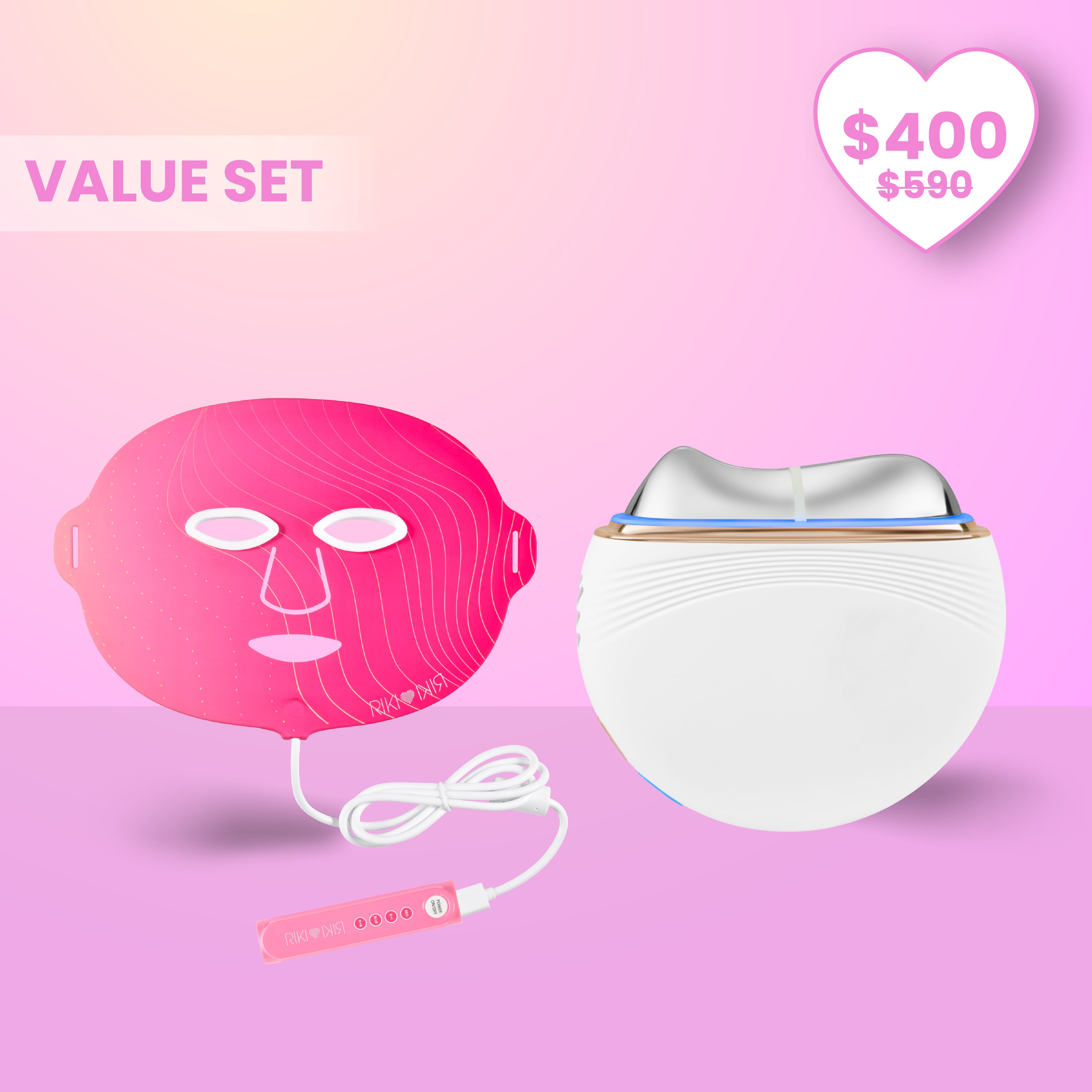 RIKI Sculptress & Baby Face Value Set | International Warehouse