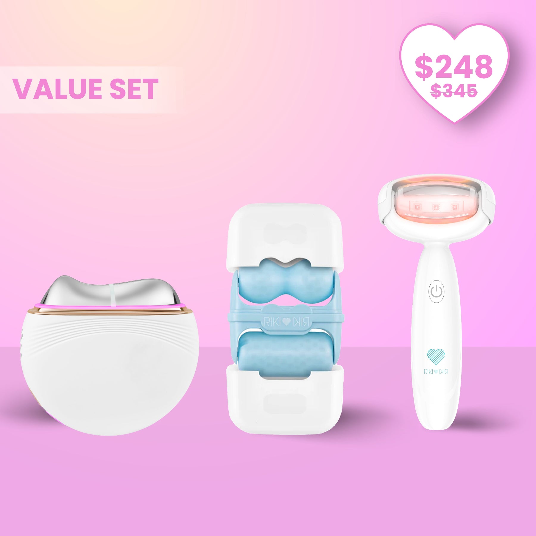 RIKI Sculptress & High Roller & Ice Roller Value Set | International Warehouse