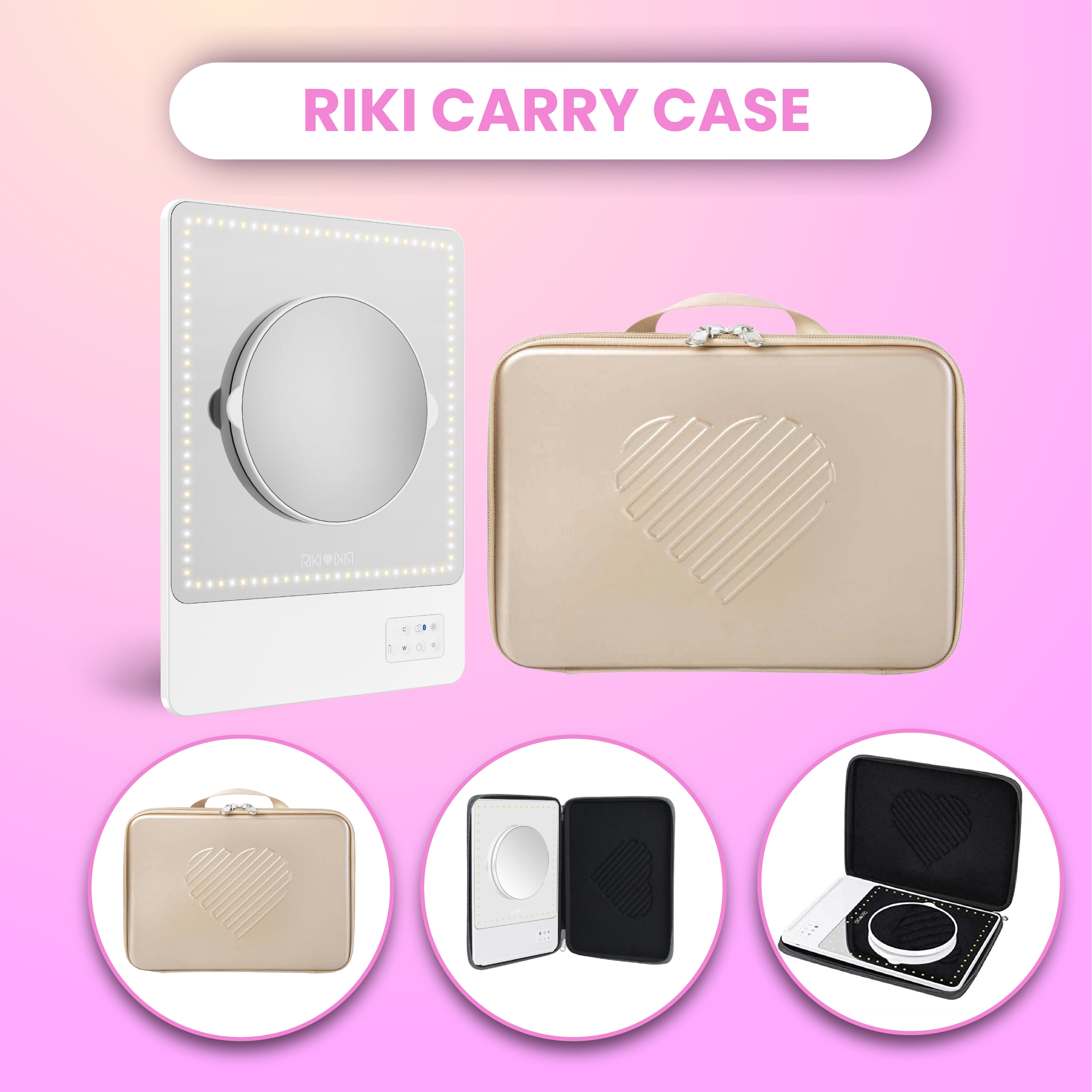 RIKI SKINNY 2.0 Value Set: Perfect Lighted Makeup Mirror for On