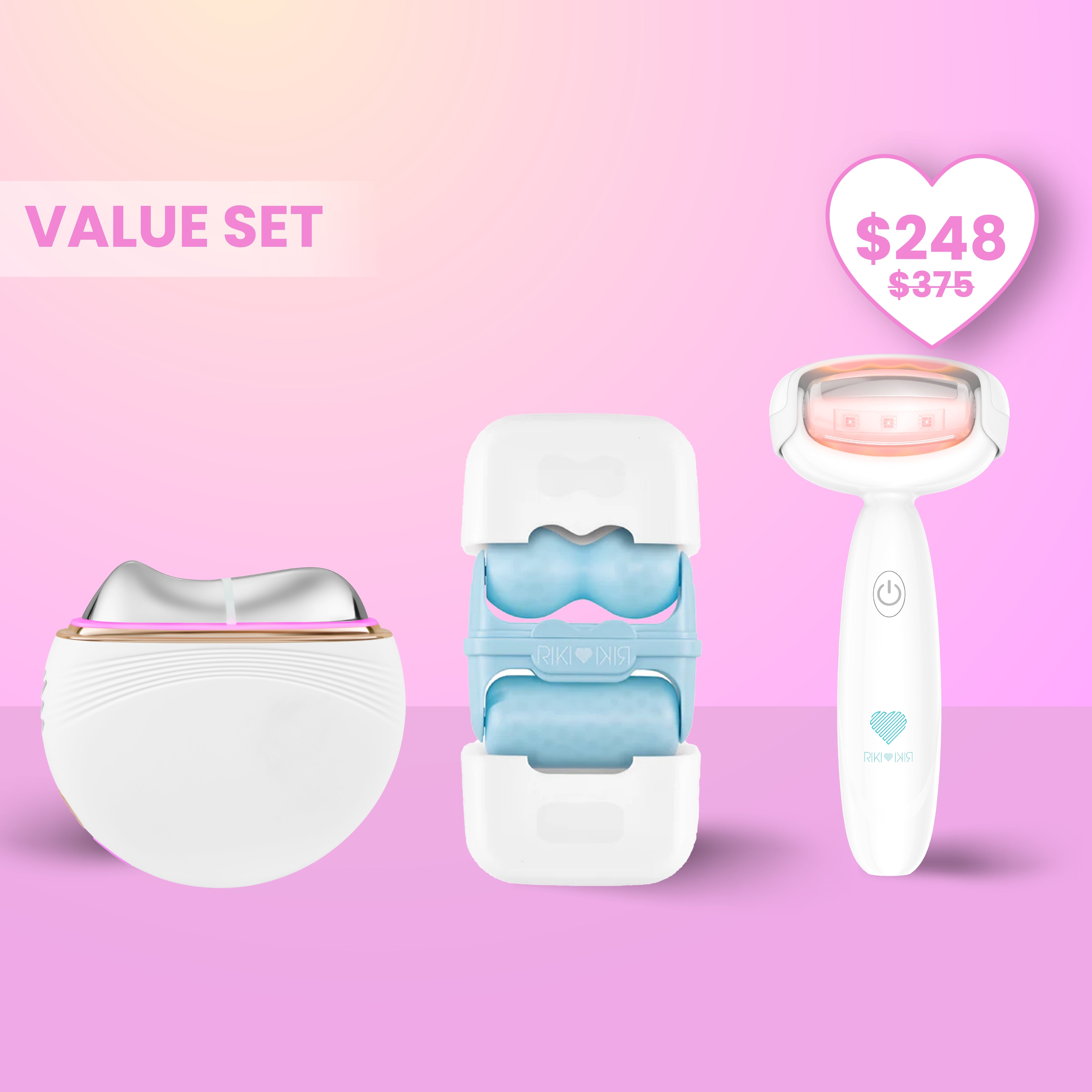 RIKI Sculptress & High Roller & Ice Roller Value Set | International Warehouse