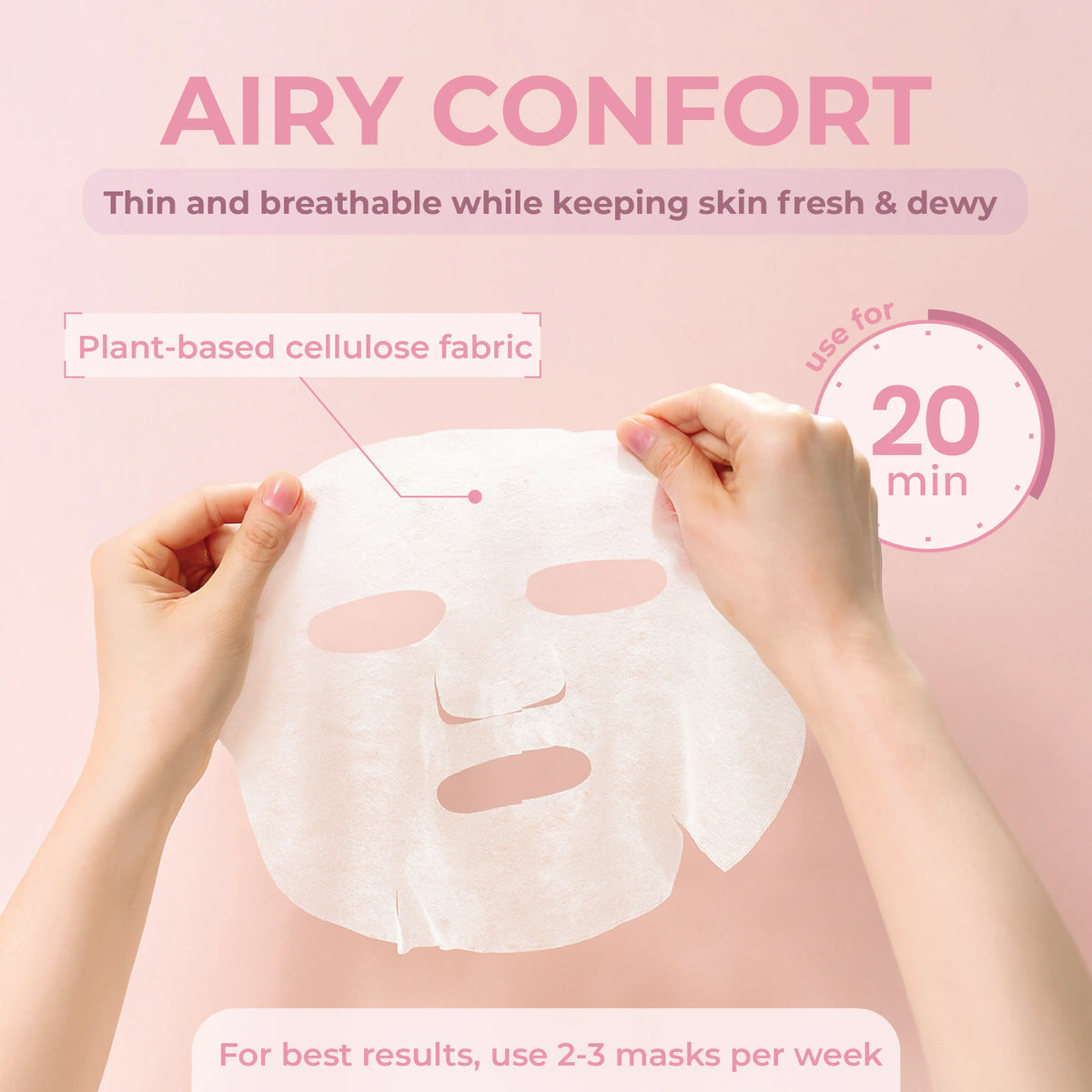 RIKI Camélia Anti-aging Peptide Silk Mask RIKI LOVES RIKI