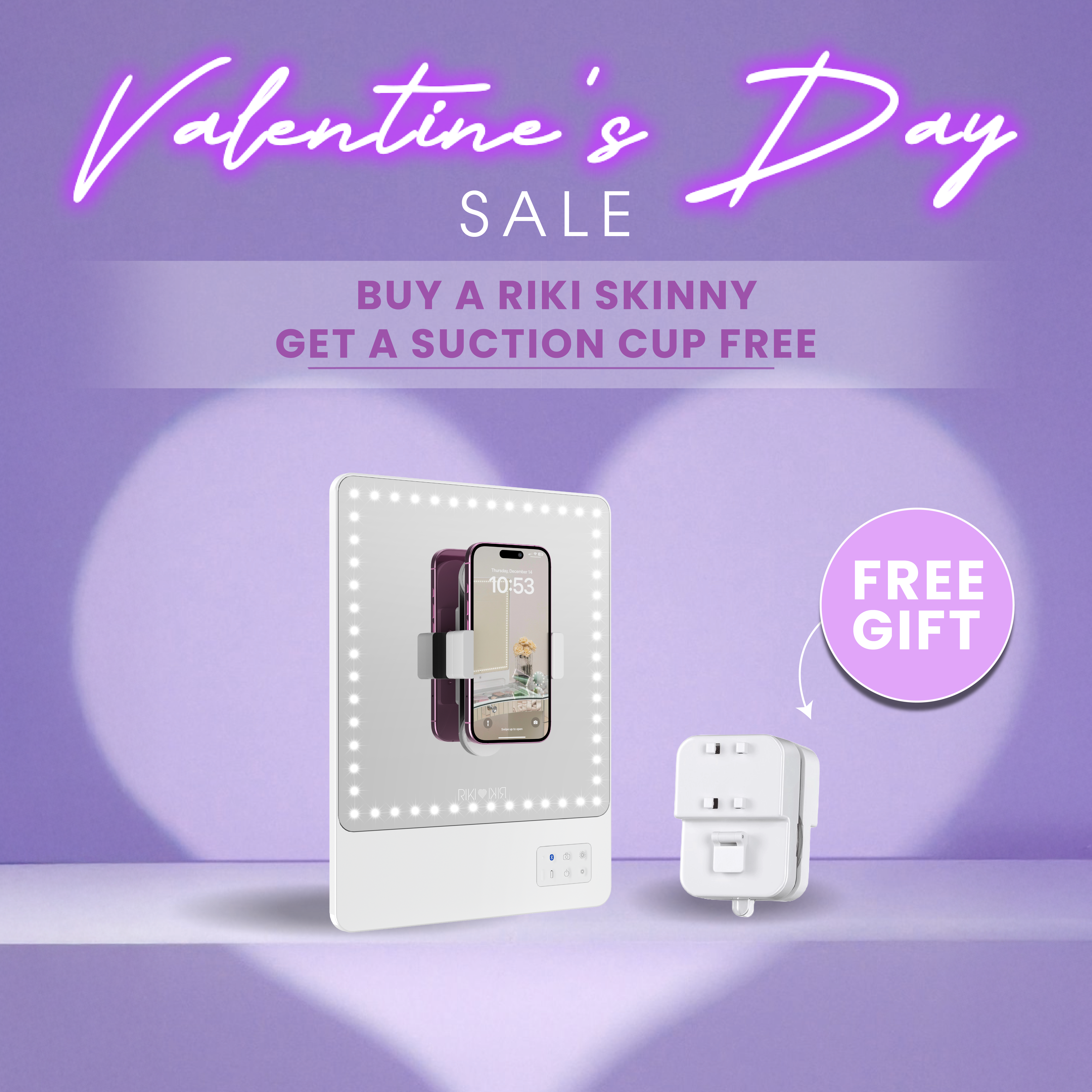 RIKI SKINNY and Suction Cup