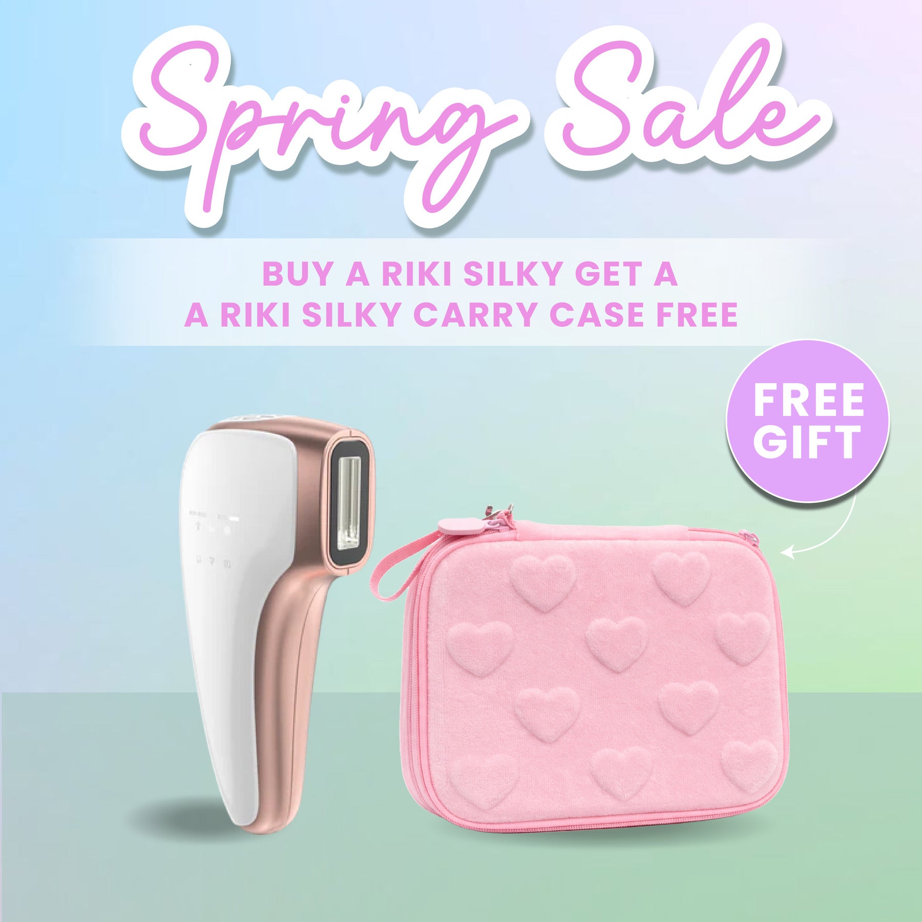 RIKI SILKY & RIKI SILKY Carry Case | International Warehouse
