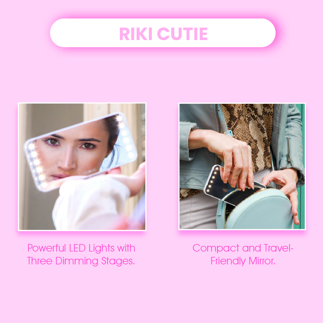 RIKI CUTIE & RIKI EYELASH CURLER Valentine's Day Bundle