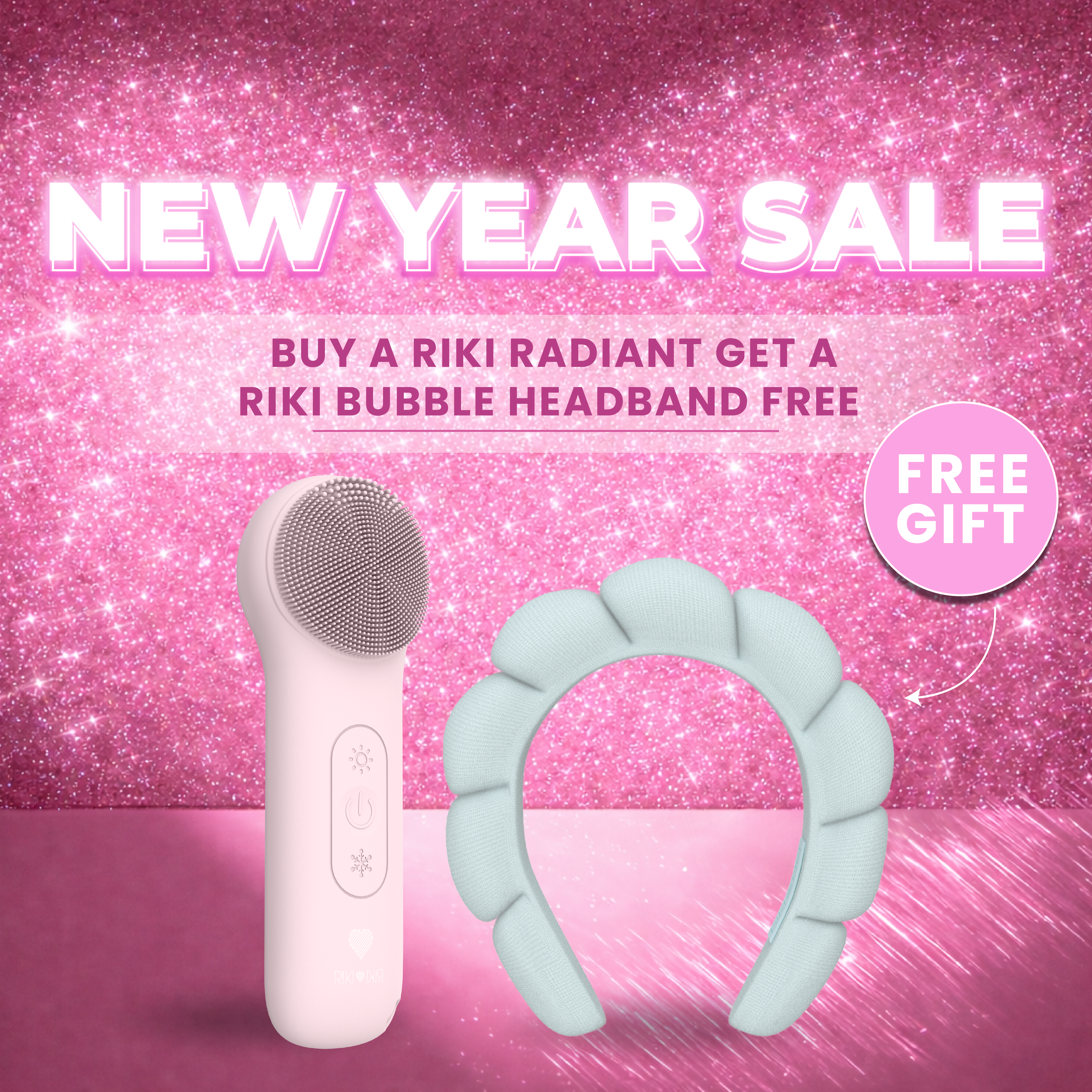Buy RIKI Radiant get a Bubble Headband for FREE