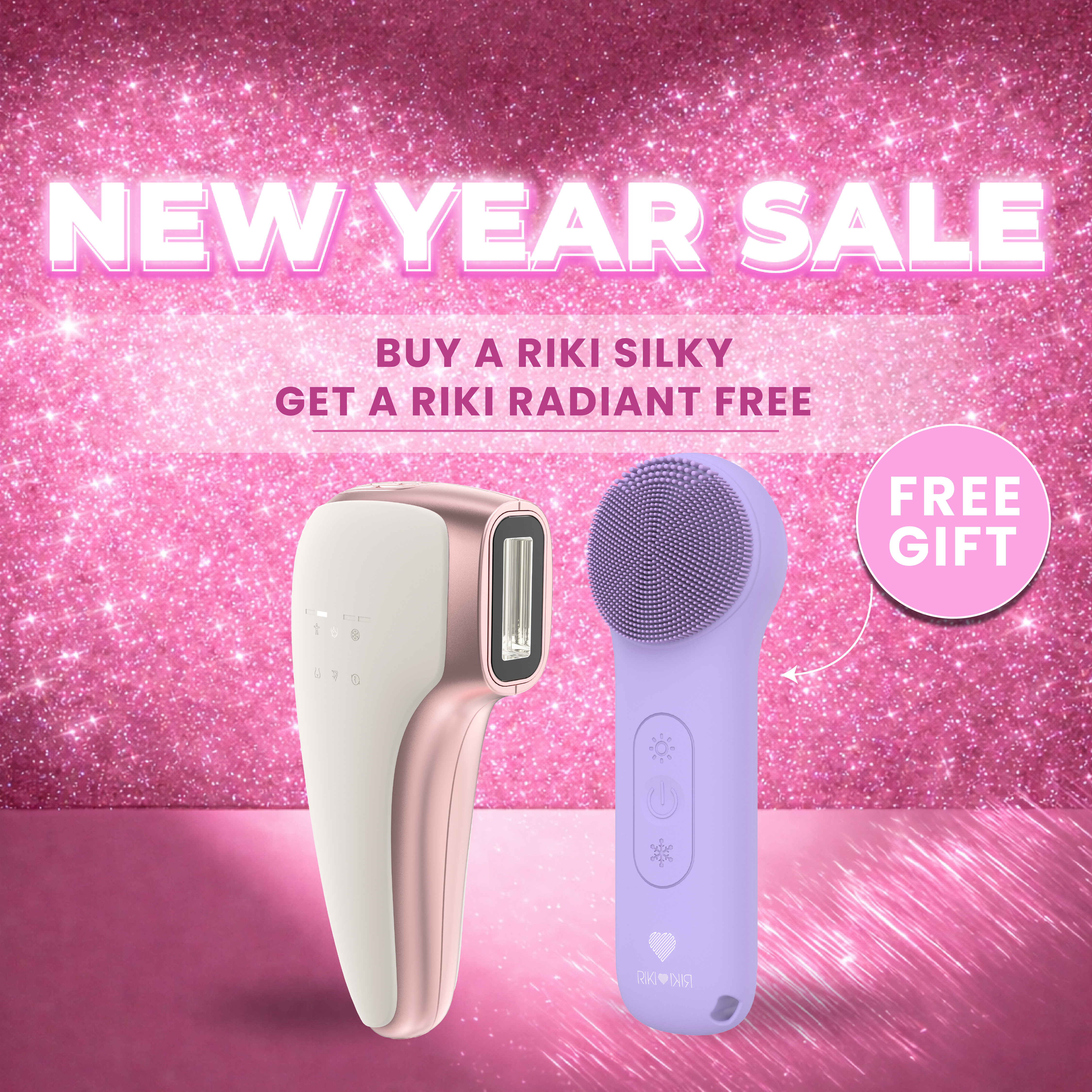Buy RIKI SILKY get a RIKI RADIANT for FREE | International Warehouse