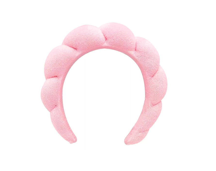 Enhance your beauty rituals with the soft and stylish RIKI Bubble Headband.