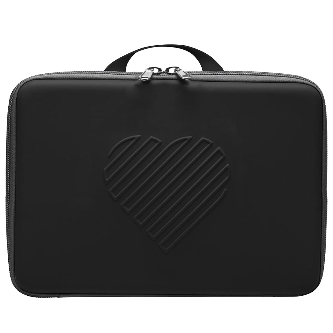 RIKI PRETTY Carry Case in black, lightweight and heavily padded for travel.