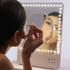 vanity with mirror and lights,led lighted mirror,led vanity mirror,lit up mirror,makeup vanity mirror,backlit mirror,makeup vanity mirror with lights,best makeup mirror