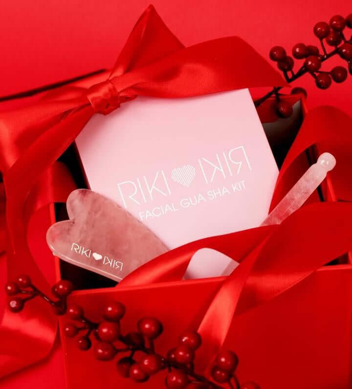 Riki Facial Gua Sha for facial or body massages and helps stimulate various pressure points. Ideal Christmas gift for her.