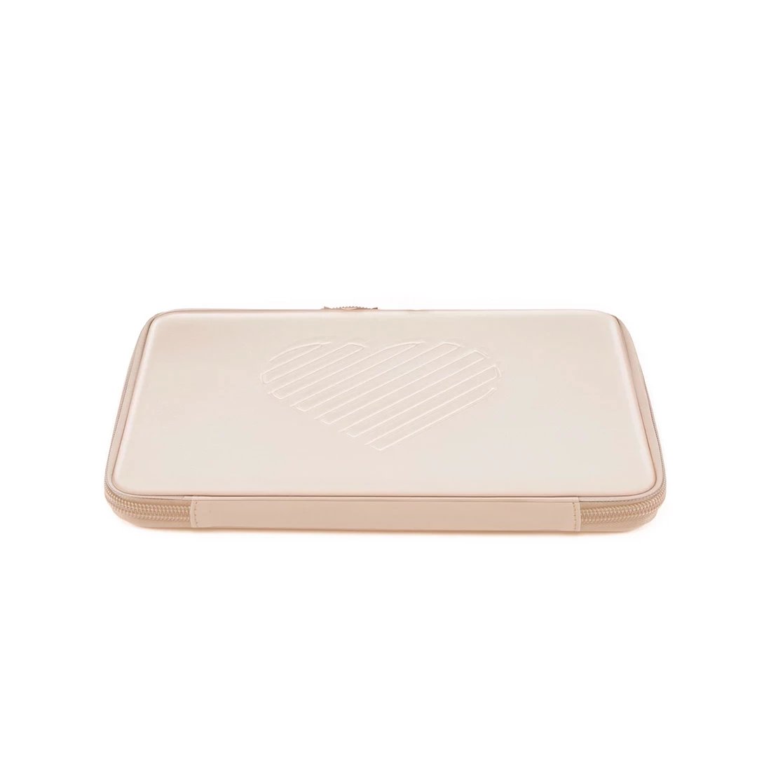 Elegant Champagne Gold RIKI Carry Case – Travel with Confidence!