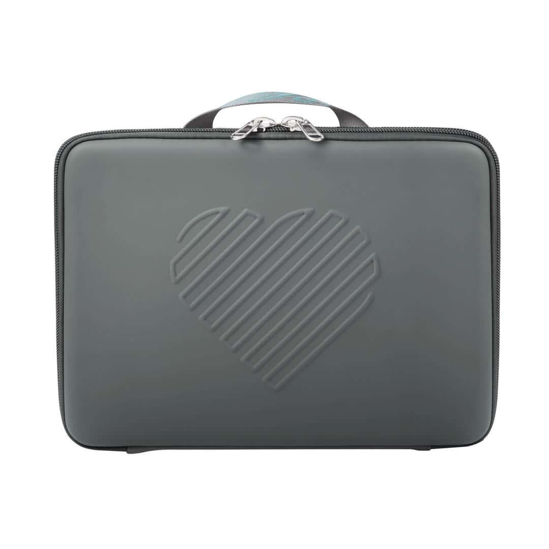 Sleek Grey RIKI Carry Case for Makeup Mirror – Travel Confidently with RIKI!