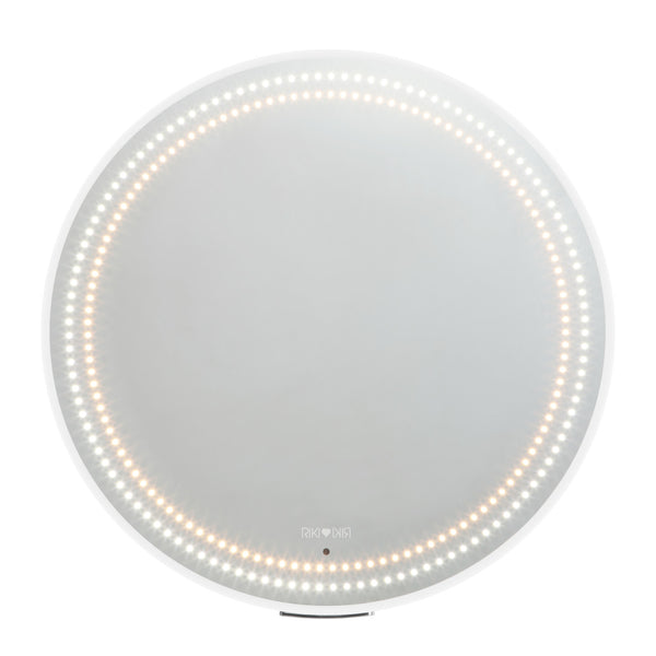RIKI CLASSY Wall Mount Vanity Mirror: Adjustable Lighting