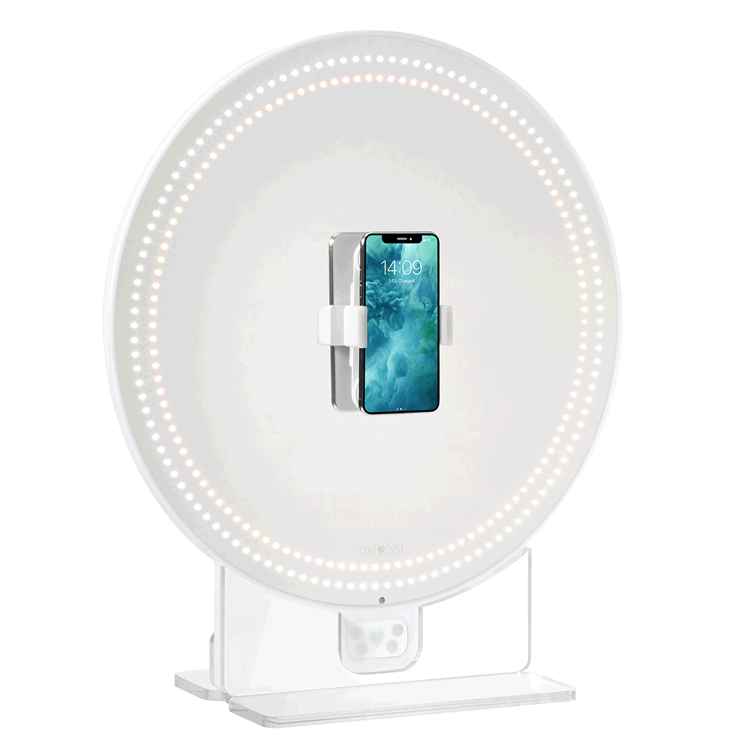 RIKI Magnetic Phone Clip for Selfies: Capture flawless selfiesMirror: Perfect for your classic mirrorRIKI Magnetic Phone Clip for Classic Mirror: Perfect for your classic mirror