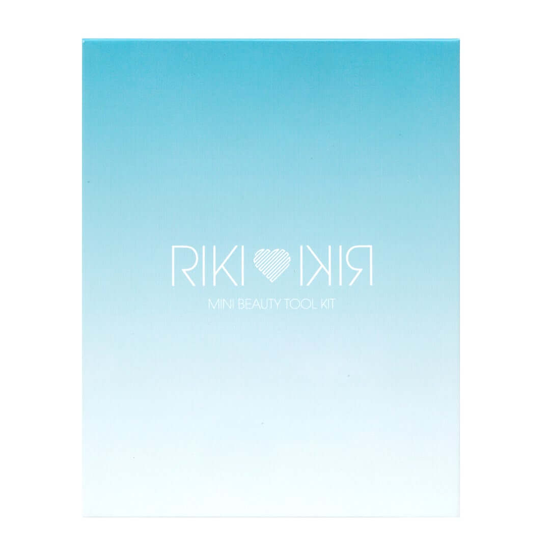 RIKI Mini beauty tools packaging: Keep brows and skin flawless