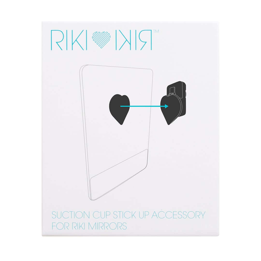 "RIKI SUCTION CUP accessory, compatible with RIKI mirrors for secure glass surface mounting.