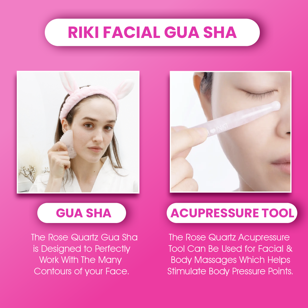 RIKI Baby Face & Gua Sha Holiday Bundle