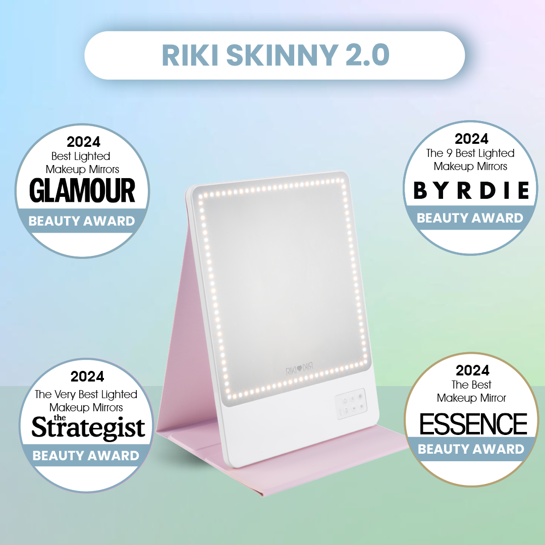 RIKI SKINNY ECO Glam on-the-Glow Set & EYELASH CURLER Value Set