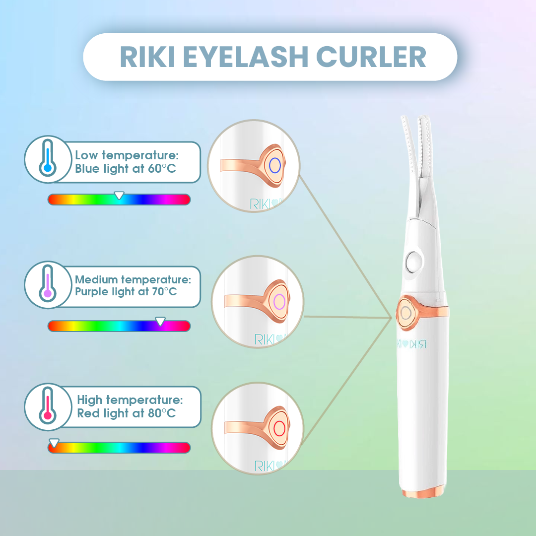 RIKI SKINNY ECO Glam on-the-Glow Set & EYELASH CURLER Value Set