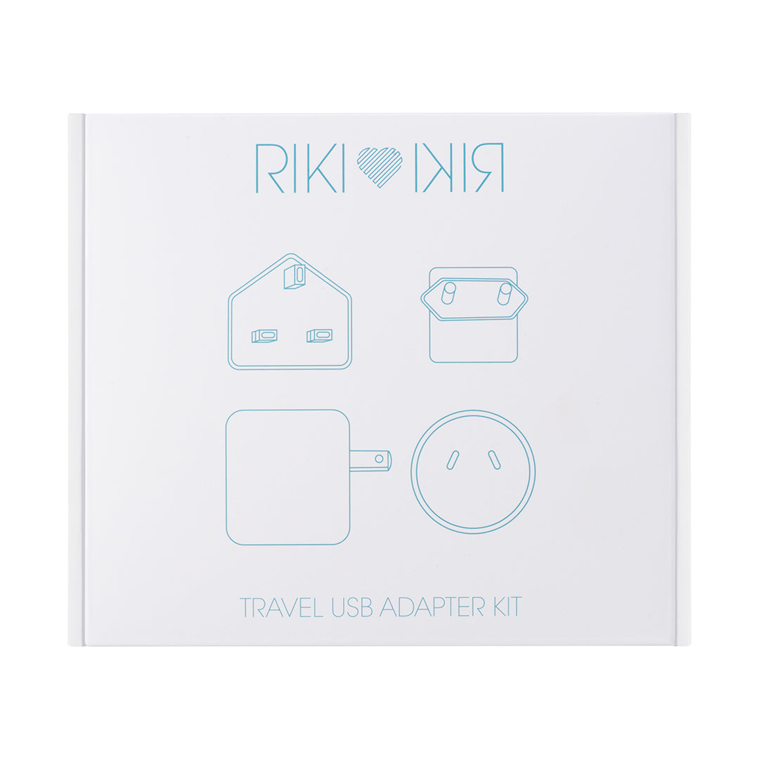 RIKI Travel USB Adapter Kit | International Warehouse