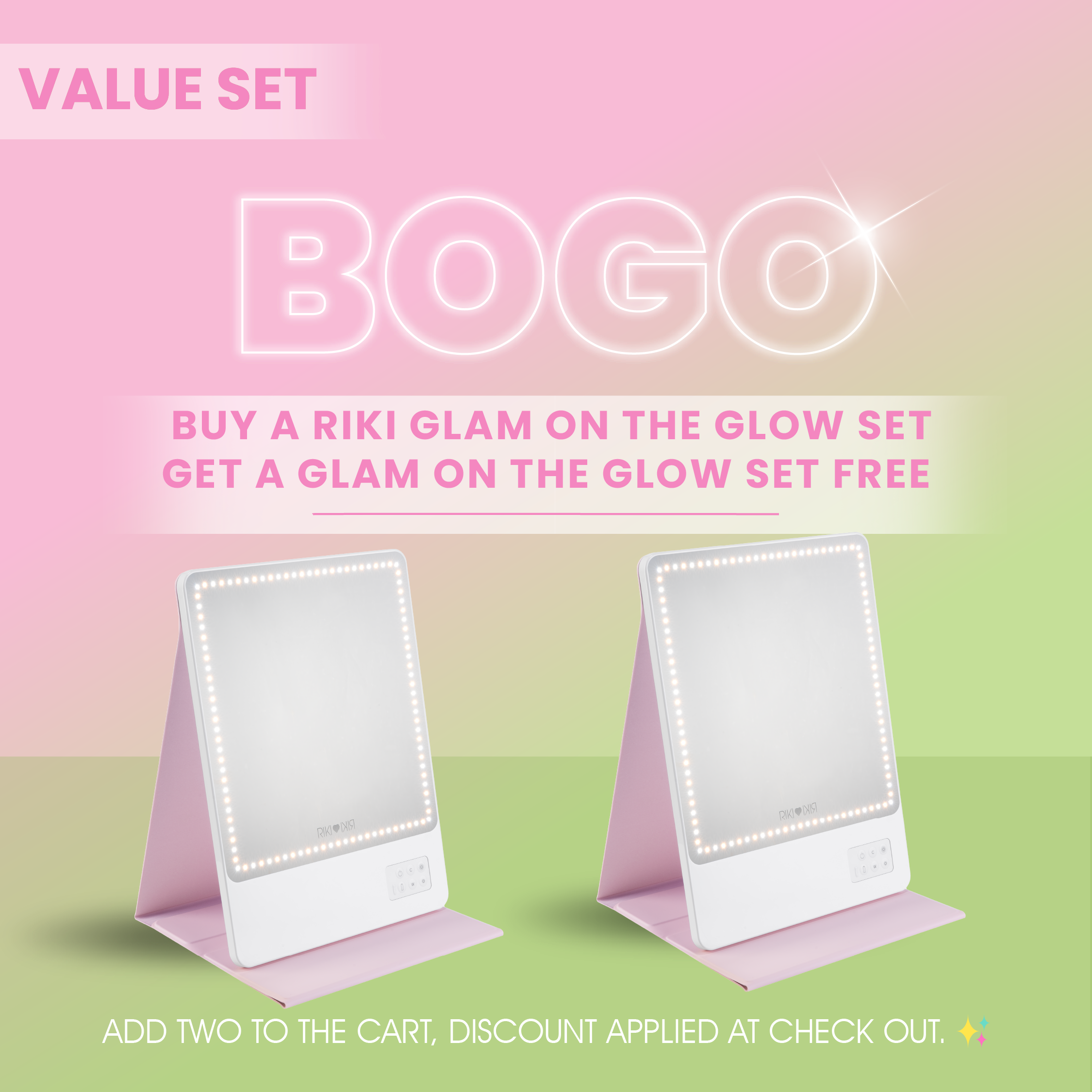 RIKI SKINNY ECO Glam on-the-Glow Set | International Warehouse