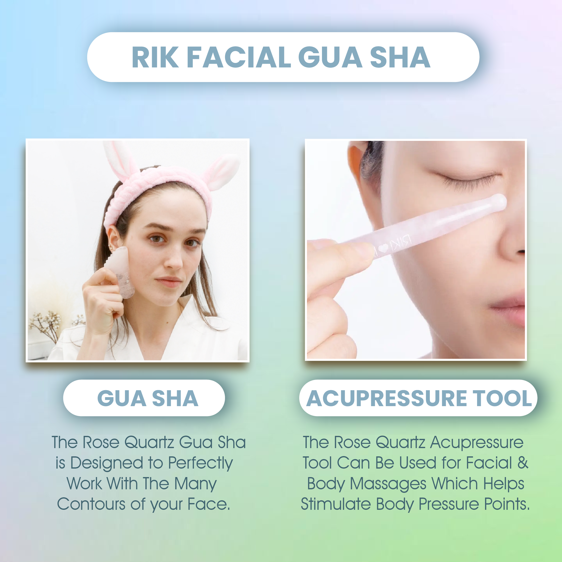 RIKI Baby Face & Gua Sha Value Set