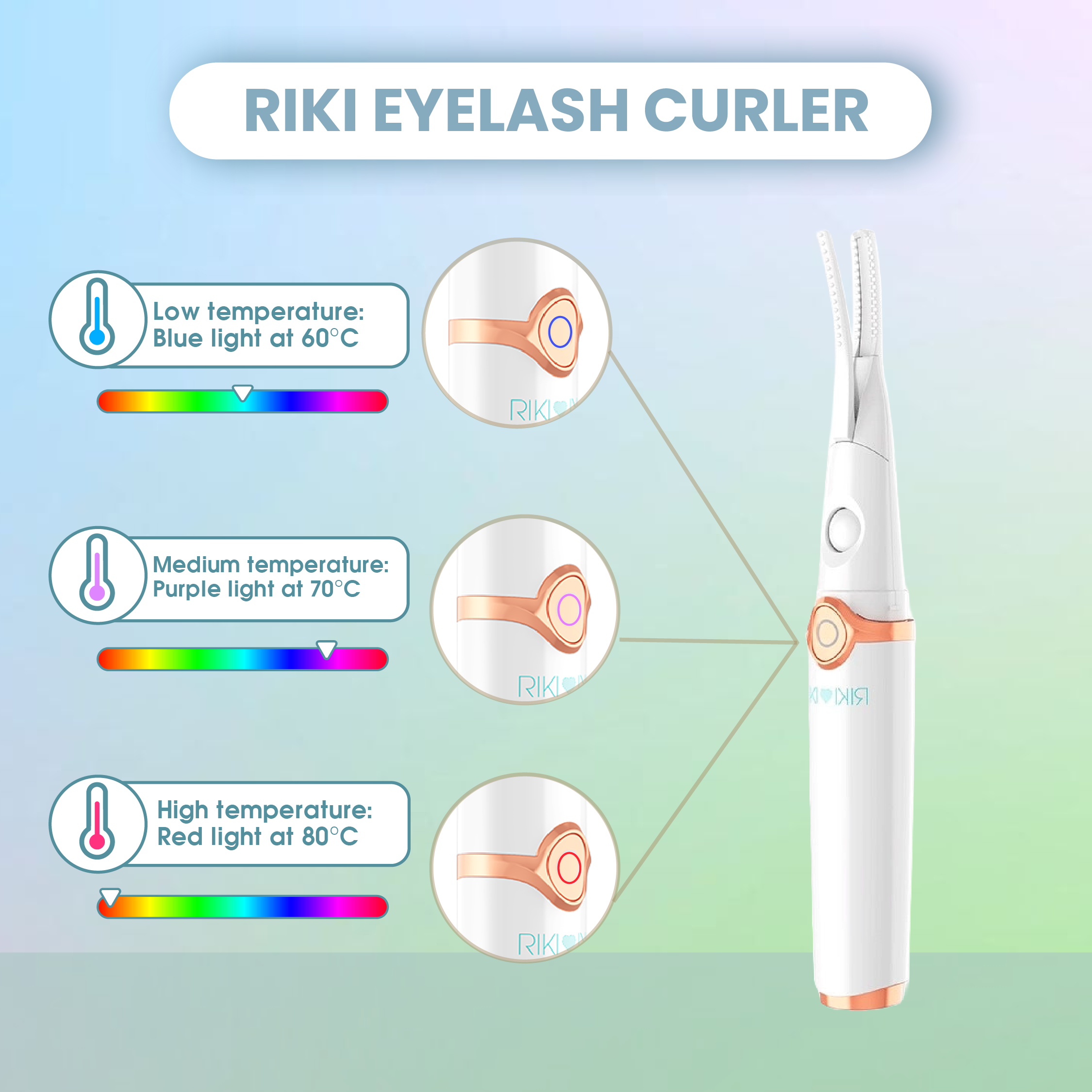 RIKI CUTIE & RIKI EYELASH CURLER Value Set