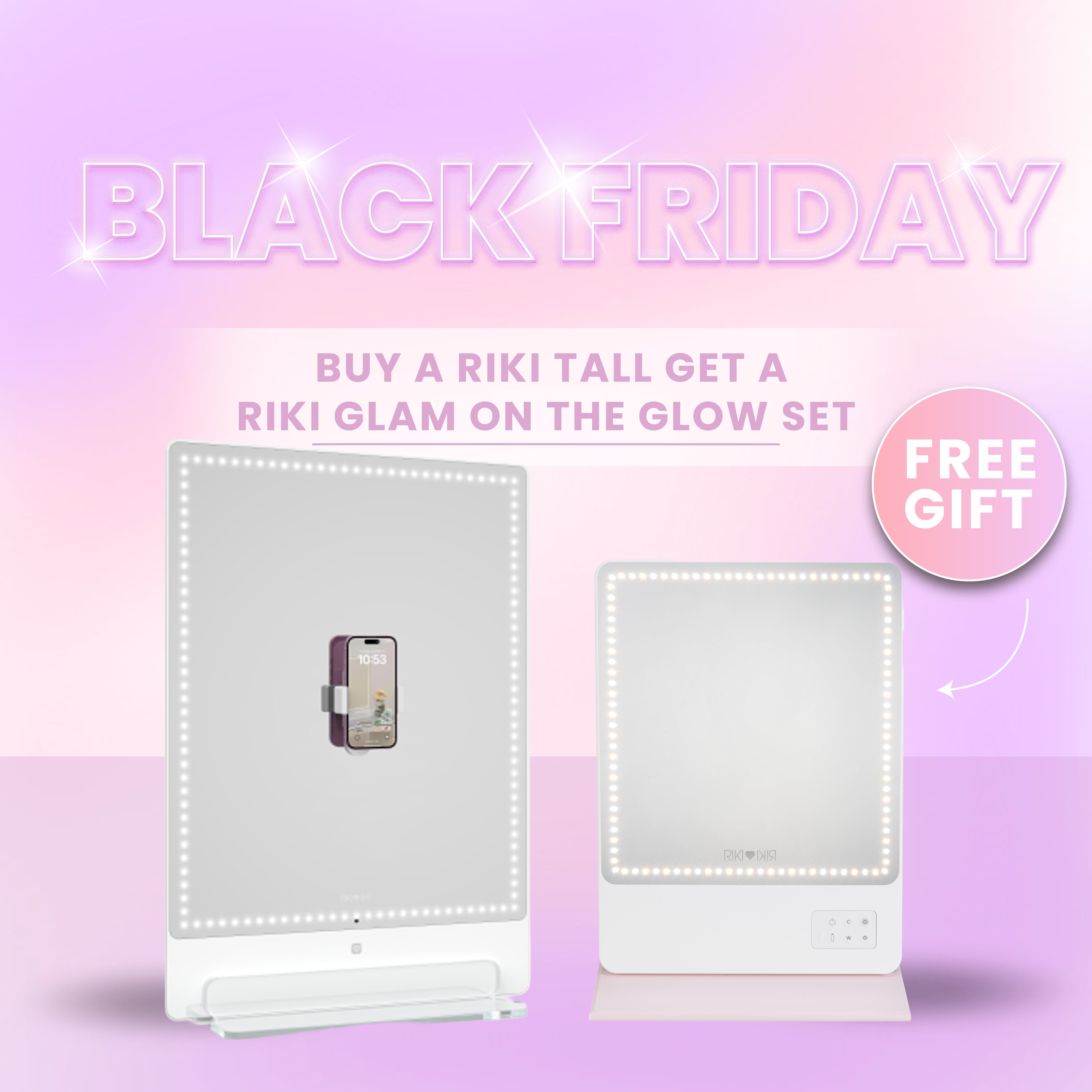 Buy RIKI TALL get a GLAM SET for FREE