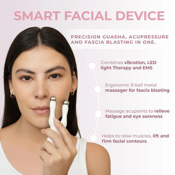 vibration face massage tool Electric Face Massager 4 In 1 Heated Gua Sha: Anti... From Ping06, $31.73 main image 0