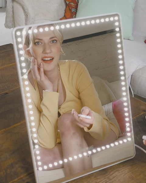 RIKI Pretty | Vanity LED light Mirror with Phone Holder and Bluetooth ...