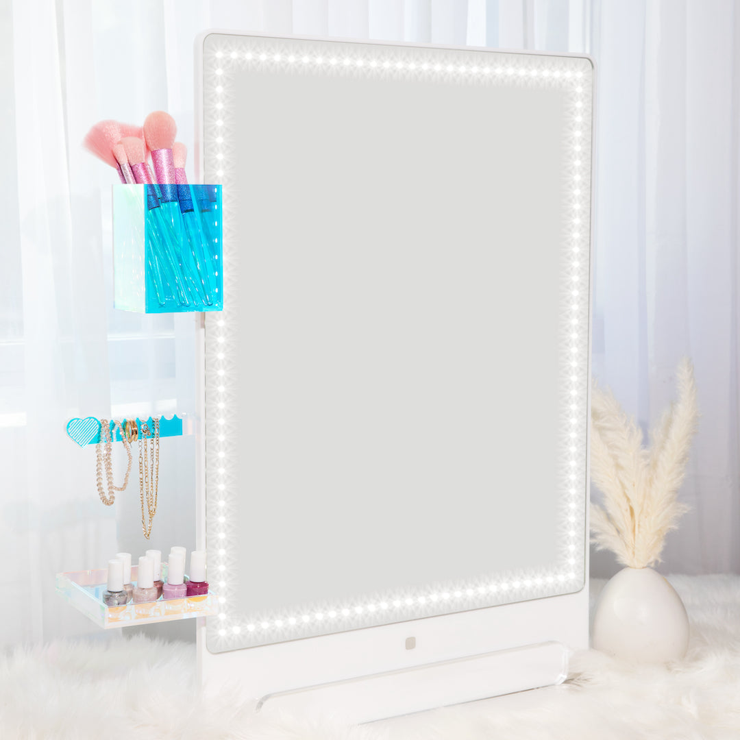 Declutter your vanity with RIKI TALL Mounted Organizers