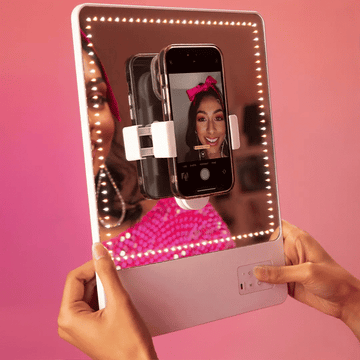 人気Riki 鏡 RIKI SKINNY DUO ✨ The Ultimate Warm & Cool Lighting LED Makeup