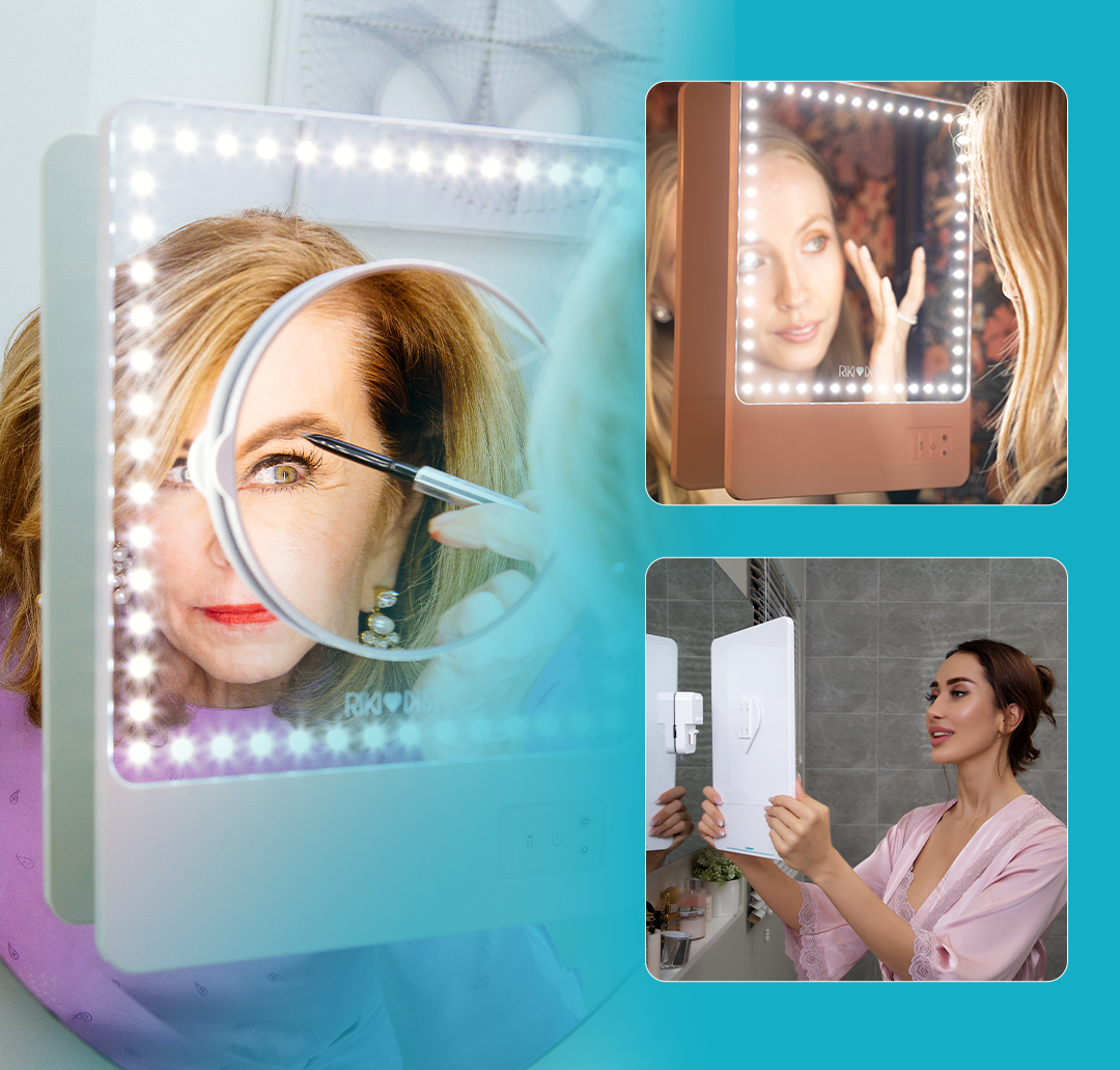 travel makeup mirror,led travel mirror,best lighted travel mirror,best travel makeup mirror,travel vanity mirror